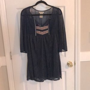 NWOT sheer lace dress